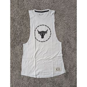 Under Armour Black and Gray Graphic Men's Workout Tank